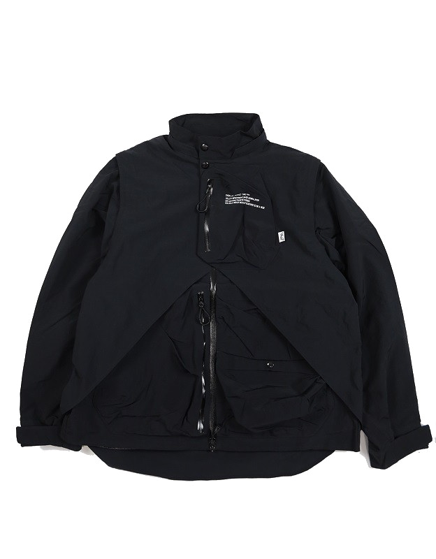 【送料無料】COMFY(コムフィ)～OVERLAY JACKET BLACK～