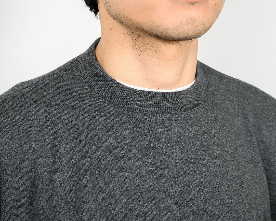 驚きの値段】 WORKERS ワーカーズ 〜FC High Gauge Knit Crew Charcoal〜  www.reumatologiskklinik.dk