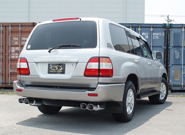 GANADOR Vertex SUSマフラー105×90（LRW）スクエア(GD-101) ランドクルーザー100・KG/KR-HDJ101K 103,925円