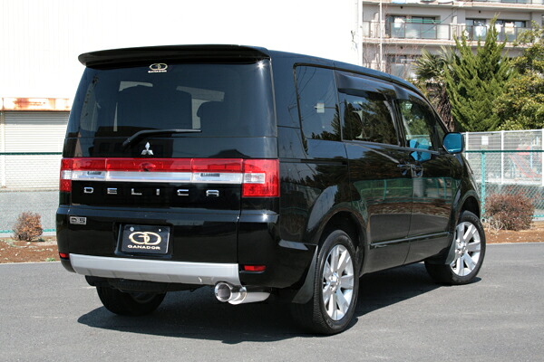 GANADORVertex SUSマフラー サークル/ポリッシュテール(GV-006 PO/GVE-006 PO)デリカD:5・DBA-CV5W|4WD&SUV PROSHOP RV SHUEI