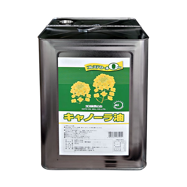 加藤製油 キャノーラ 1斗缶 16.5kg