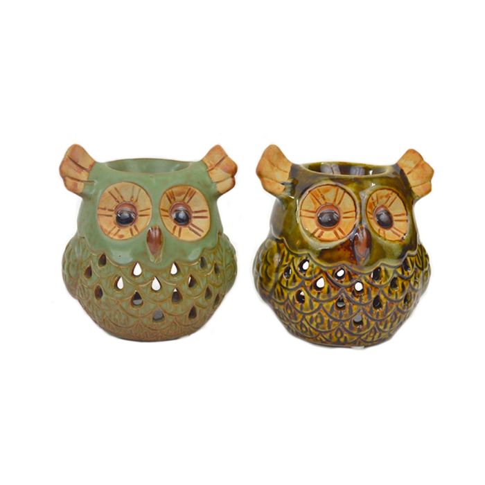 楽天市場】アロマポッド フクロウ ミミズク E18042-18043 高さ12.5cm