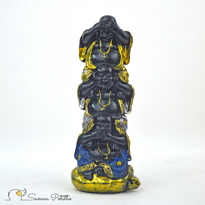 楽天市場】唐金 『布袋』 高さ約1m30cm 銀象嵌入り 七福神 開運