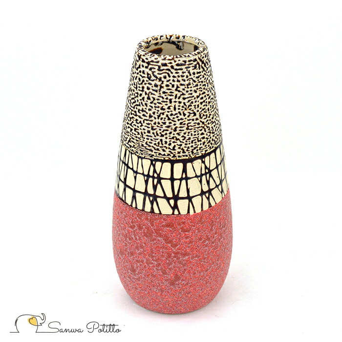 楽天市場 花器 花瓶 フラワーベース ネイティブ 小 F 高さ30 5cm レトロ ギフト プレゼント 引っ越し祝い 新築祝い 三和ポチット