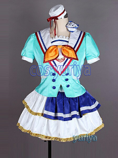ラブライブ!サンシャイン!! アクア 青空Jumping Heart 高海 千歌★コスプレ衣装