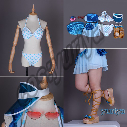 Lovelive スクコレの水着 渡辺曜 コスプレ衣装 Printholo Com