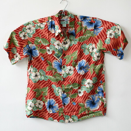 レインスプーナー シルク100% アロハシャツ reyn spooner】S/S Aloha Shirt XL Silk100% レインスプーナー