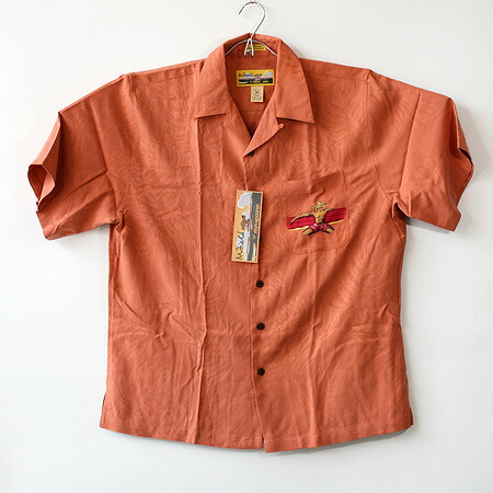 レインスプーナー(REYN SPOONER)/シルクアロハシャツ（BAY FRONT SUR）：サイズM 9,741円