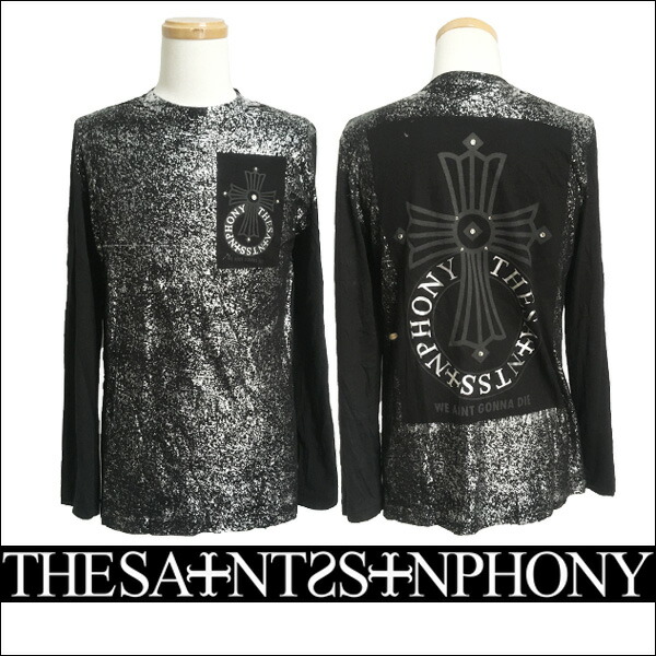 THE SAINTS SINPHONY ラインストーン 長袖 ロンT Tシャツ 楽天市場】THE SAINTS SINPHONY ロンt メンズ セインツ