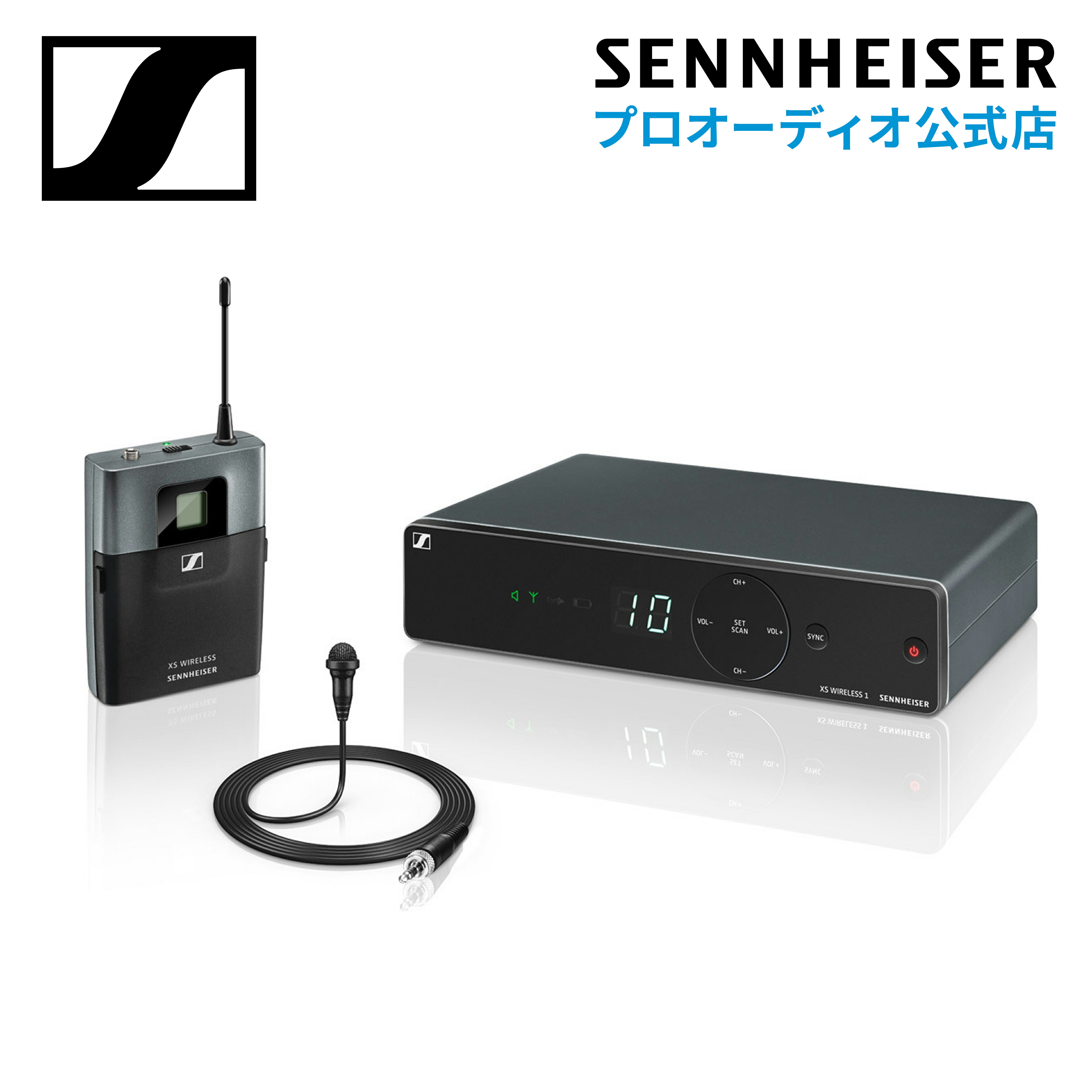 楽天市場】Sennheiser ゼンハイザー XSW 1-ME3-JB ヘッドマイクセット