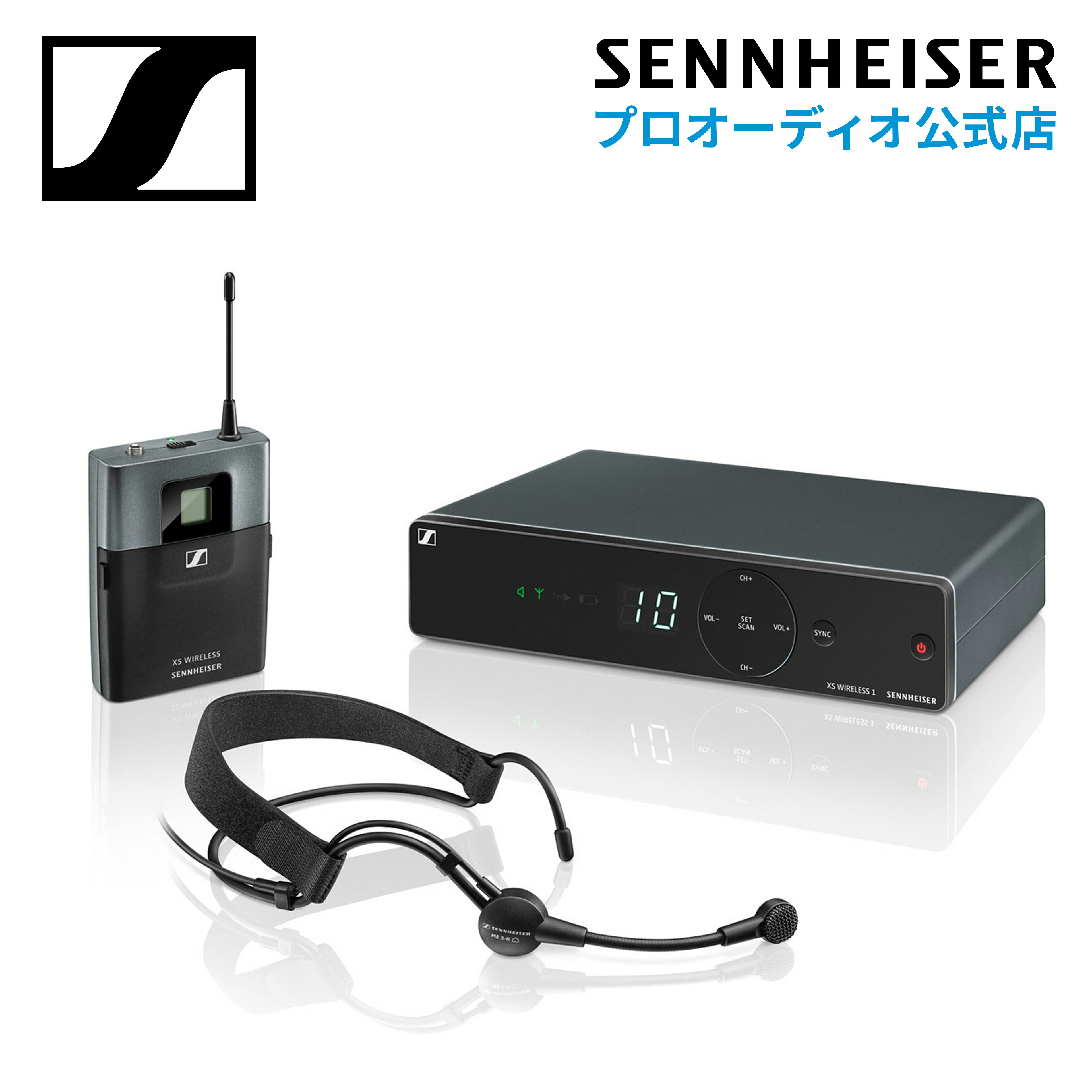 楽天市場】Sennheiser ゼンハイザー XSW 1-ME2-JB ラベリアセット (ME