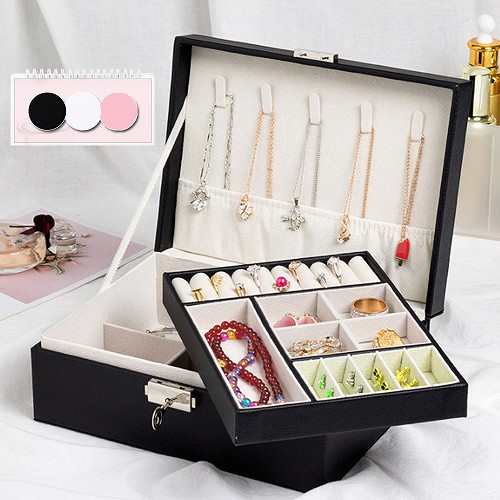 楽天市場】エナメルアクセサリーボックス ジュエリーボックス 収納