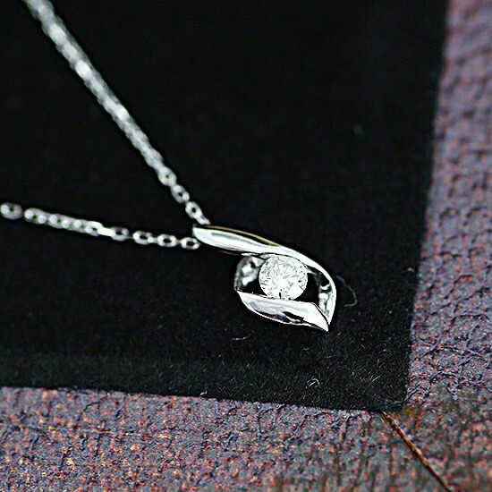 K18YG/WG/PG　一粒天然ダイヤモンド　0.10ct　ペンダント　ネックレス　ジュエリー　アクセサリー　レディース　イエローゴールド　ホワイトゴールド　ピンクゴールド　18金　1粒　送料無料　品質保証書　プレゼント　ギフト