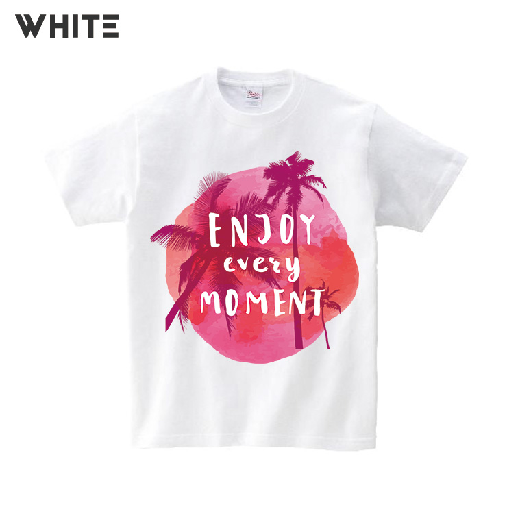 楽天市場 Tシャツ メンズ レディース 半袖 ペア カップル Enjoy Every Moment ビーチ ヤシの木 夕日 オシャレ 大人かわいい かっこいい ロゴ ポイント トレンド 大人かわいい Tシャツ 可愛いtシャツ スマートフォンケースショップ Smh