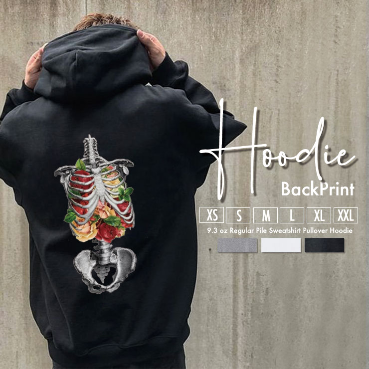 楽天市場】パーカー プルオーバー メンズ レディース バックプリント