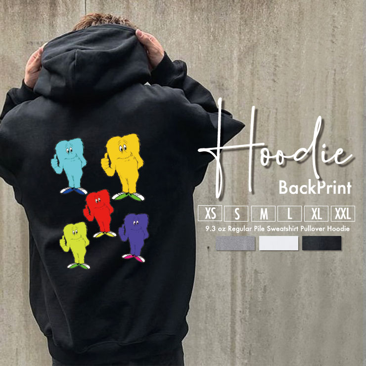 楽天市場】パーカー プルオーバー メンズ レディース バックプリント