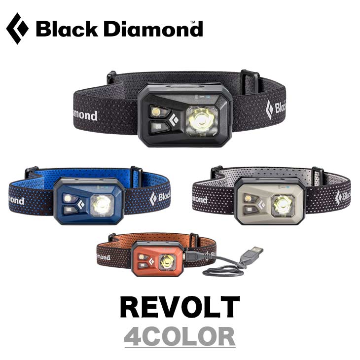 楽天市場 Black Diamond ブラックダイアモンド Revolt リボルト Ledヘッドライト ヘッドランプ Sidecar Surf Snow