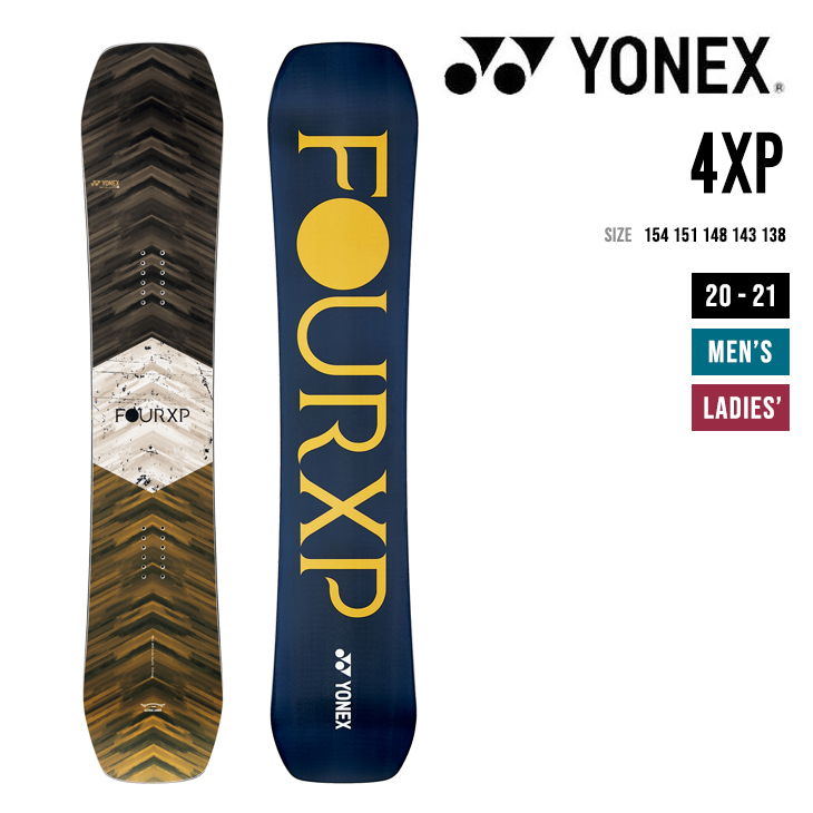 YONEX - 21/22モデル YONEX 4XP POWTWIN ヨネックス スノーボードの+