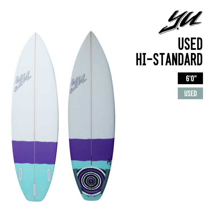 メーカー包装済 Yu ワイユー Used Hi Standard 6 0 中古 ハイスタンダード 6 0 サーフボード 中古美品 ショートボード 国産 楽天ランキング1位 Www Lexusoman Com