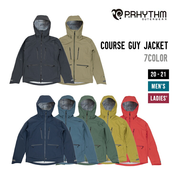 P.RHYTHM 19/20 COURSE GUY JACKET HISUI M-