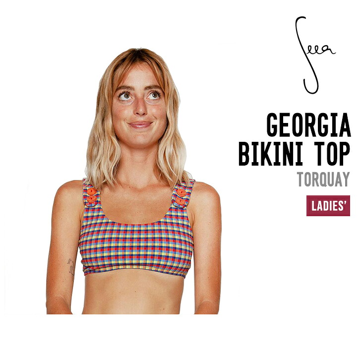 SEEA シーア GEORGIA BIKINI TOP ジョージア ビキニトップ サーフィン レディース