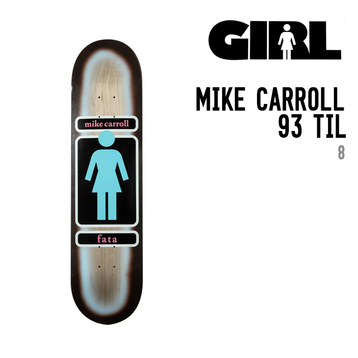 ブランド 新品 girl skateboard マイクキャロル スケートデッキdeck