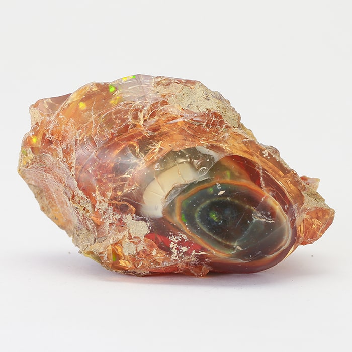 【 エッグインクリスタルオパール原石】Ethiopia Opal 439.4ct 【送料無料】