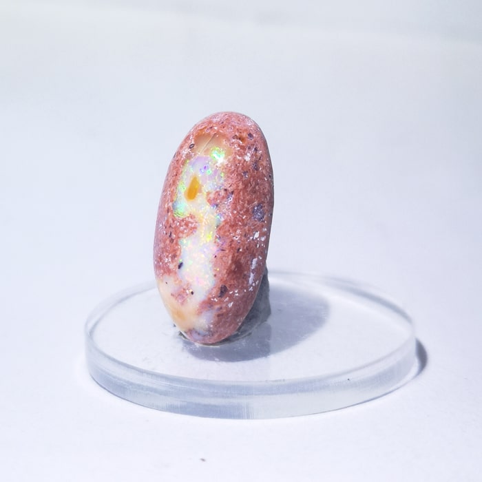 新入荷!!ミルキーオパール カンテラオパール 綺麗な游色 7.2ct 【送料無料】 9,636円