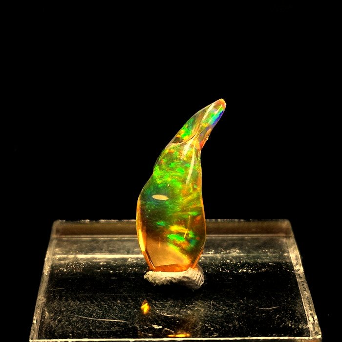 最新入荷!!極上游色!!ファイヤーオパール ルース 2.3ct Mexico産 【送料無料】