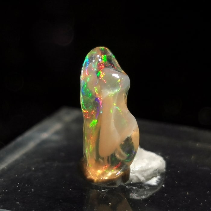 小柄ながら綺麗なエッグインのメキシカンオパール メキシコ産 0.25g 1.25ct Mexico産 【送料無料】