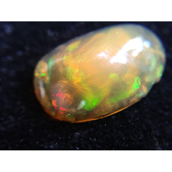 フリースタイルポリッシュのファイヤーオパールルース 4.45ct 【送料無料】