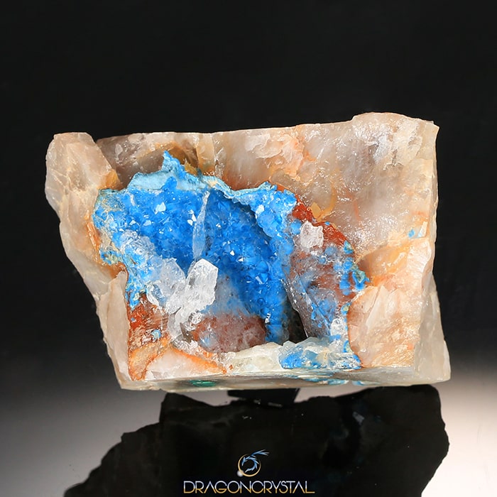 ナミビア産 【『シャッタカイトインクォーツ・Shattukite in Quartz』120g】 【送料無料】