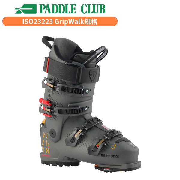 ROSSIGNOL ロシニョール スキーブーツ 25-26 VIZION 4B ELITE 130LV GW ビジョン4Bエリート130LV GW GripWalk規格(ISO23223) スポーツタイプ(ラスト96mm~100mm) ゲレンデ リゾート ウォークモード付