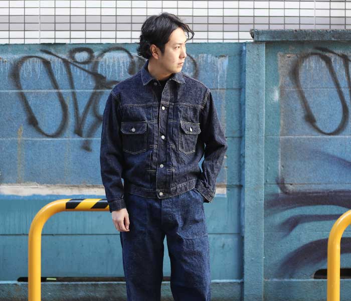 orSlow オアスロウ ジージャン デニムジャケット 2nd type セカンドタイプ ワンウォッシュ 01-6002 50's DENIM JACKET (01-6002-81)