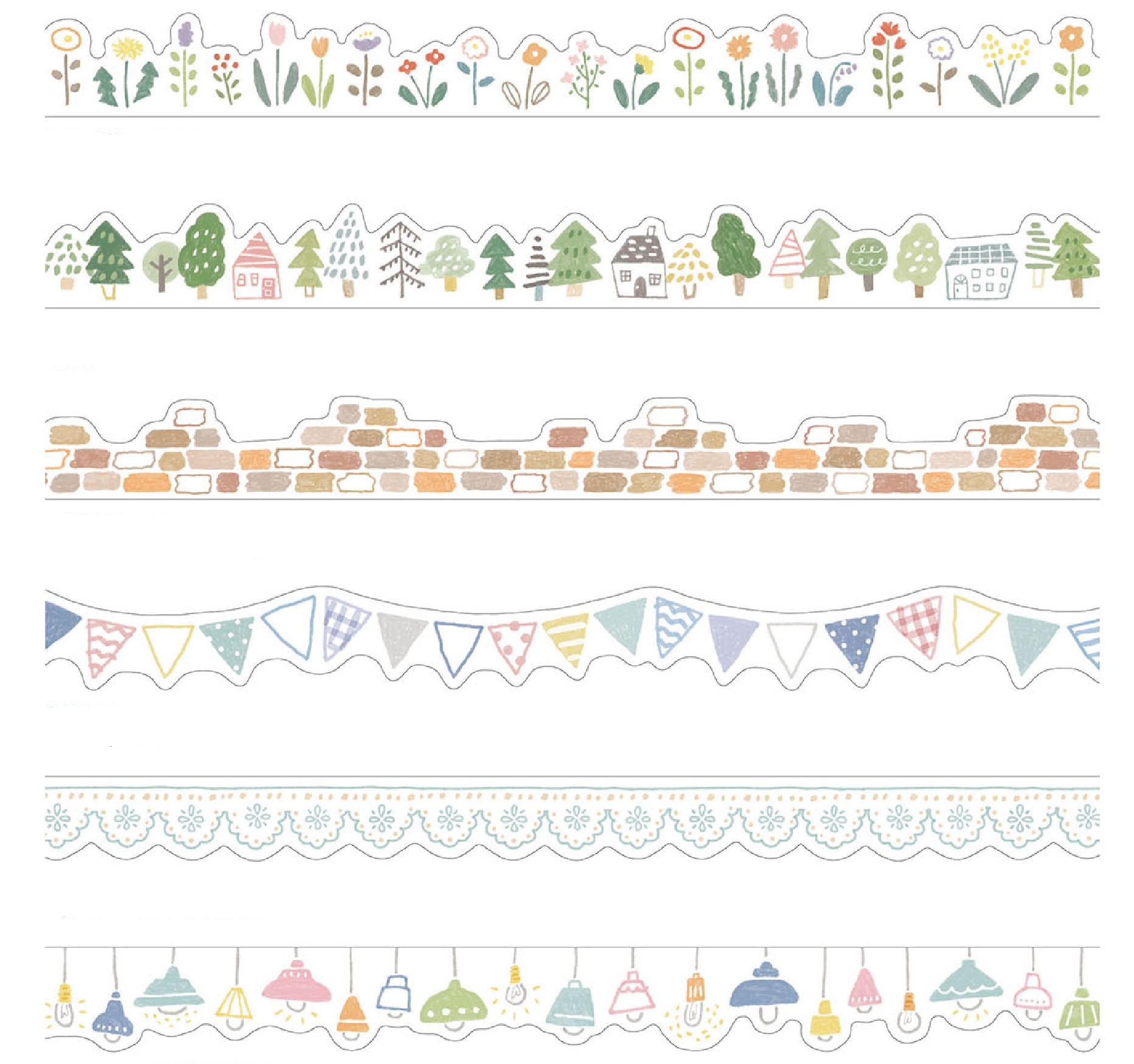 楽天市場】水彩タッチ ダイカット マスキングテープ 20mm 空 メープル