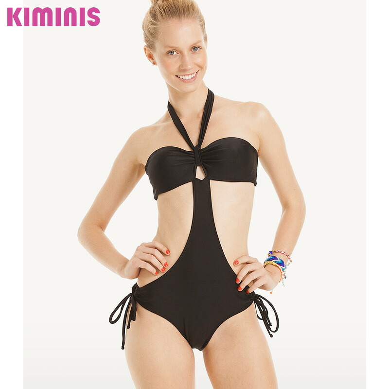 【KIMINIS】キミニス ブラックモノキニ/水着