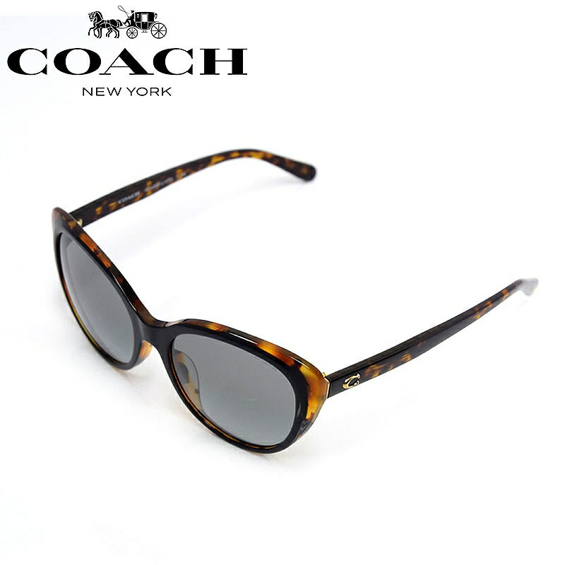 coach サングラス　レディース　べっこう　ブラウン　HC8215F ケース付 楽天市場】コーチ サングラス アジアンフィット 57サイズ UV