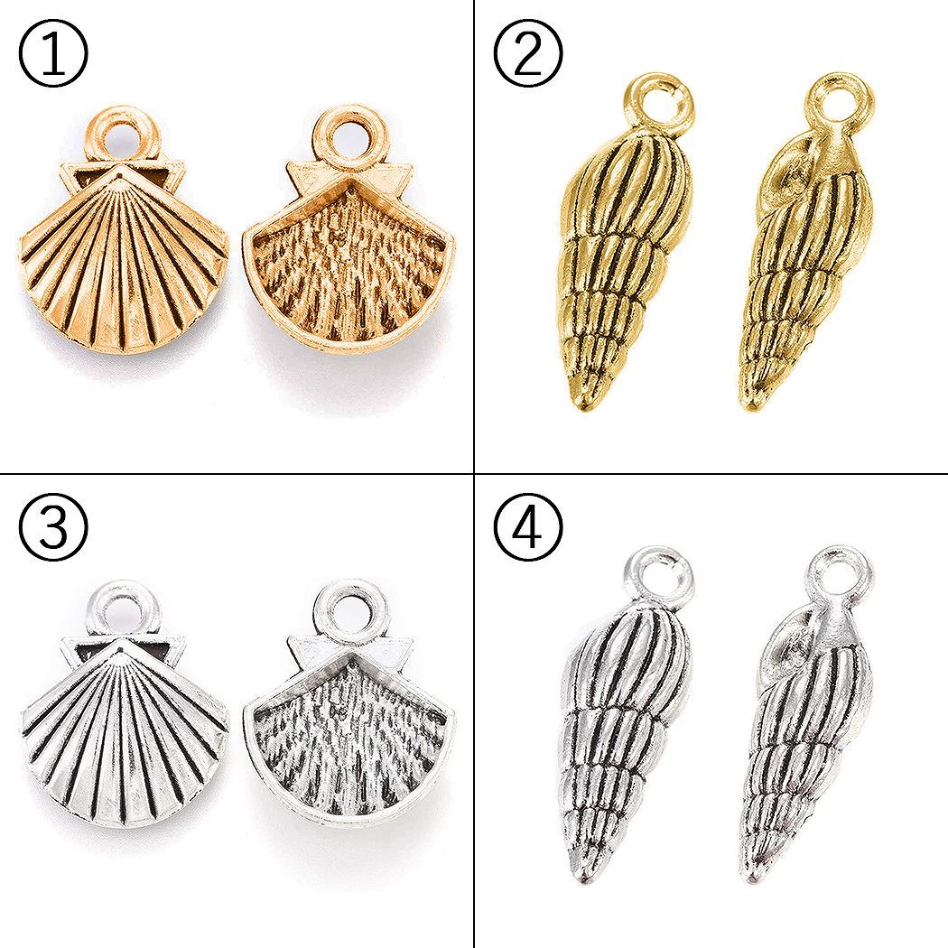 楽天市場】マリン チャーム ハワイアン 海 夏 シェル 貝殻 貝 パーツ