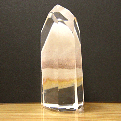 【天然石 ポイント　六角柱】ファントム水晶　 水晶 / 置物 風水 縁起物　厄除け祈願 縁起物 天然石 パワーストーン