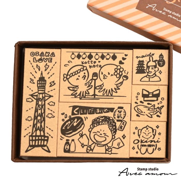 楽天市場】【在庫限り!】ご当地スタンプ はんこ 1092-006 大阪 Osaka