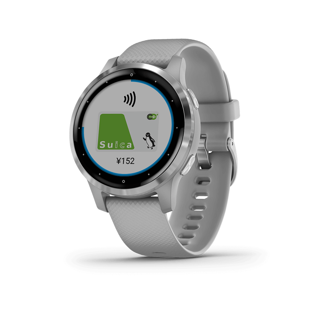 激安単価で Garmin ガーミン Vivoactive 4s ヴィヴォアクティブ4s Powder Gray Silver 010 07 安心のメーカー1年保証 スマートウォッチ 心拍数 血中酸素濃度 50 Off Pai Umy Ac Id