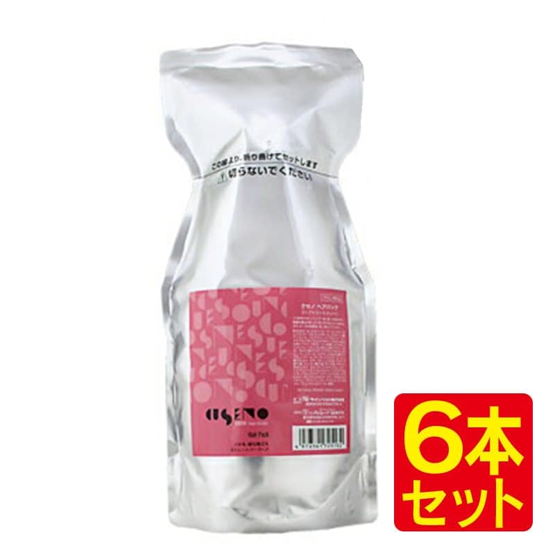 【6本書き割り】パシフィックプロダクツ クセノ 髪の毛容器に並べる 詰替用 600g CUSENO 手当て 引っ切りない 不都合世話をする【貨物輸送無料】
