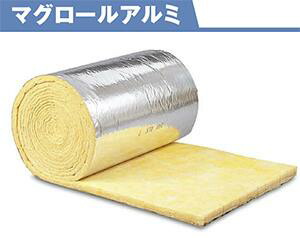厚さ 25 幅 910 長さ 22000mm 入数1 マグ　グラスウール マグロールアルミ ロールタイプ AR2425【法人届け価格】 ※個人宅、現場入れ料金変動