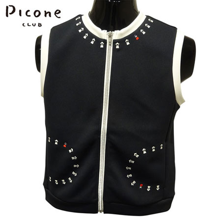 【タグ付新品】ピッコーネクラブレディスゴルフベスト Picone CLUB 【40％OFFセール】ベスト レディース ピッコーネ