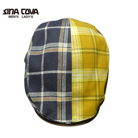 【2025年秋冬】メンズ シナコバ SINA COVA　帽子　ブラウンイエロー（930）・ブルーグリーン（920）【代引き手数料無料】 おしゃれ マリン ギフト プレゼントにも