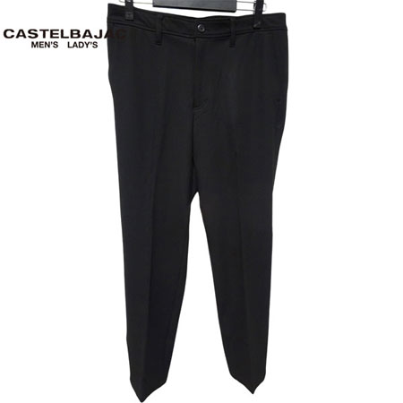 〈新春30%OFFセール〉【2025年秋冬】メンズ カステルバジャック CASTEL BAJAC　パンツ　ブラック（99）【送料無料・代引き手数料無料】 ギフト プレゼントにも
