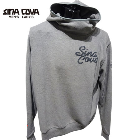 【2025年秋冬】メンズ シナコバ SINA COVA パーカー グレー（170）・ネイビー（290）【代引き手数料無料】 おしゃれ マリン ギフト プレゼントにも