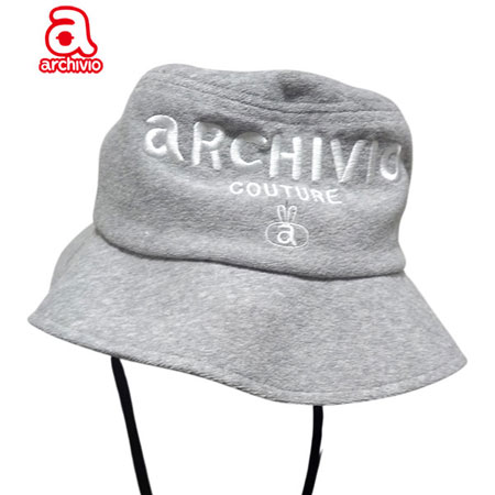 【2026年春夏】レディース アルチビオ archivio　ハット　グレー（089）・ブラック（001）【送料無料・代引き手数料無料】 ゴルフウェア ギフト プレゼントにも