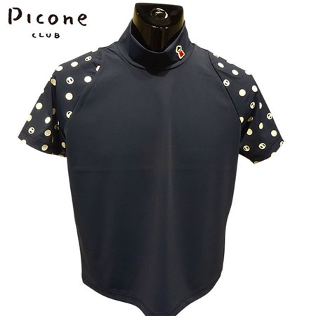 〈尖んがり10倍〉【2026年春夏】レディース ピッコーネクラブ PICONE CLUB ハイネックプル 米国海軍（060）・白いこと（090）・黒いこと（001）【貨物輸送無料・代引っ張ること委員会無料】 ゴルフ御召しもの 差し上げ物 差し上げ物にも