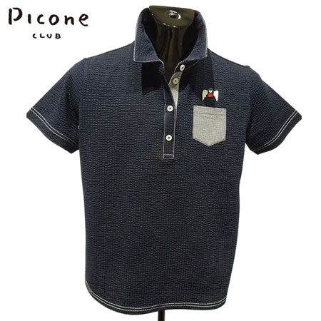 〈尖んがり10倍〉【2026年春夏】レディース ピッコーネクラブ PICONE CLUB スポーツシャツ（半袖） 米国海軍（060）【貨物輸送無料・代引っ張ること委員会無料】 ゴルフ御召しもの 差し上げ物 差し上げ物にも